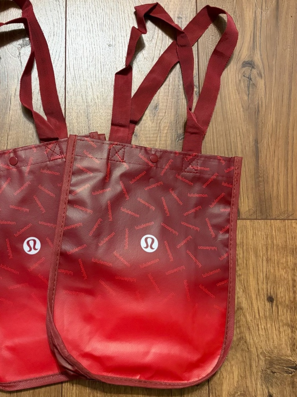 Lululemon reusable shopping bags 3 small 1 large for @cms2rbs